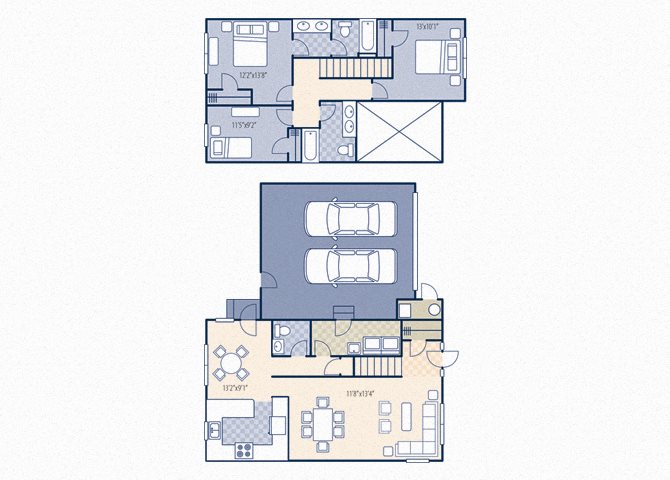 CoyoteTerrace 3x2.5 1549 sq ft